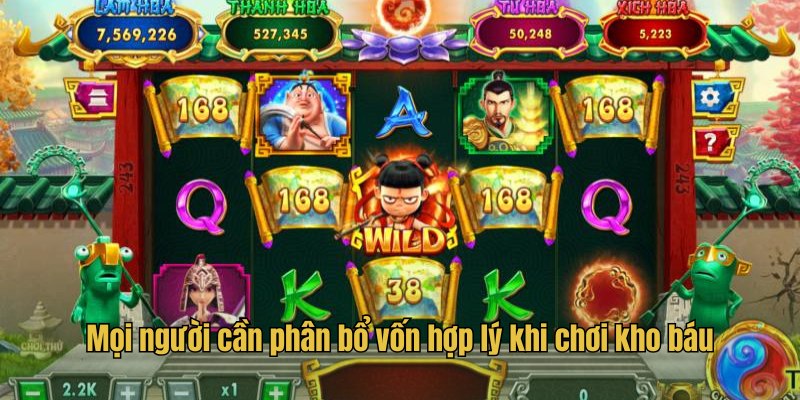 Mọi người cần phân bổ vốn hợp lý khi chơi kho báu